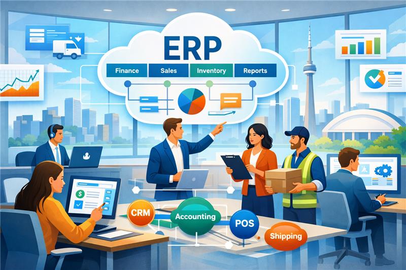 What Are the Best ERP Software Services in Toronto for Growing Small and Mid-Sized Businesses?