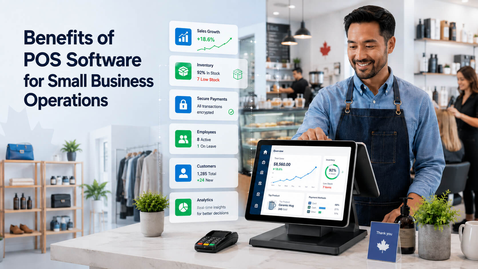 Benefits of POS Software for Small Business Operations