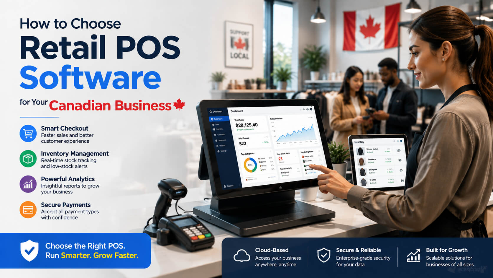 How to Choose Retail POS Software for Your Canadian Business