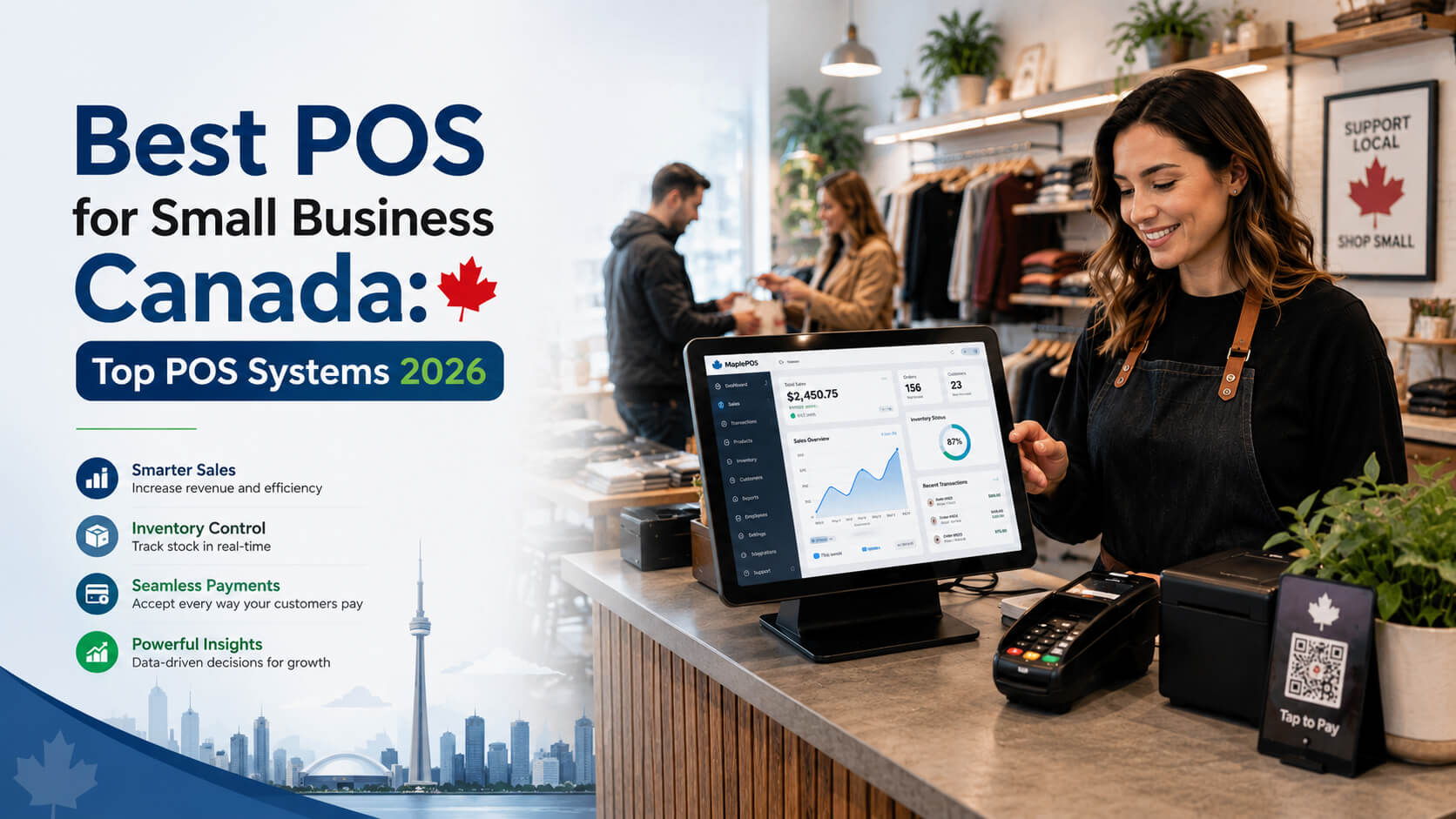 Best POS for Small Business Canada: Top Systems 2026