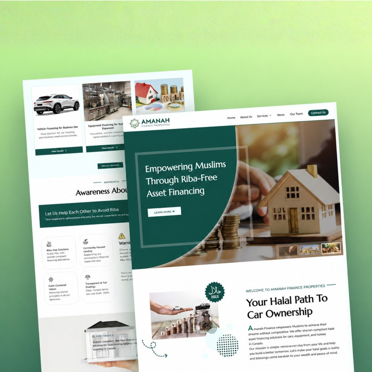 amanah finance Properties