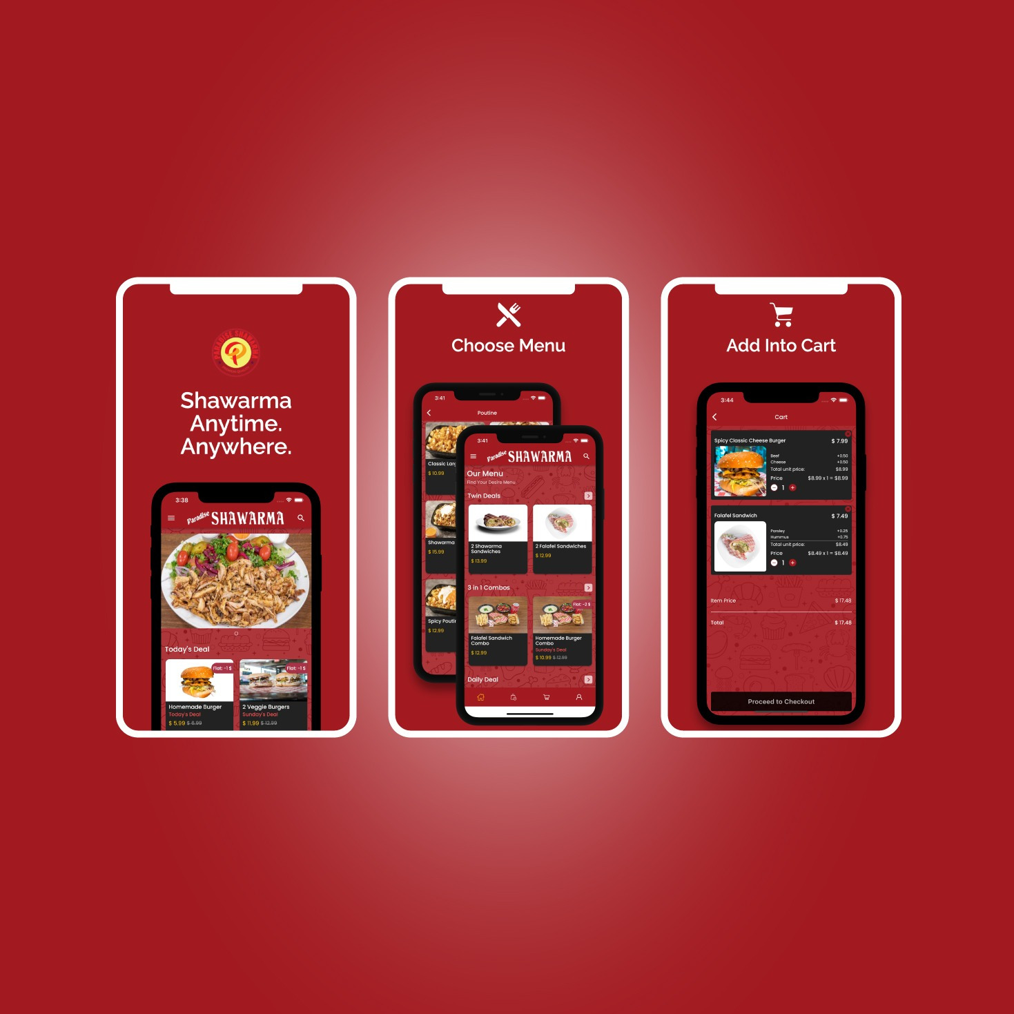 Paradise Shawarma Apps