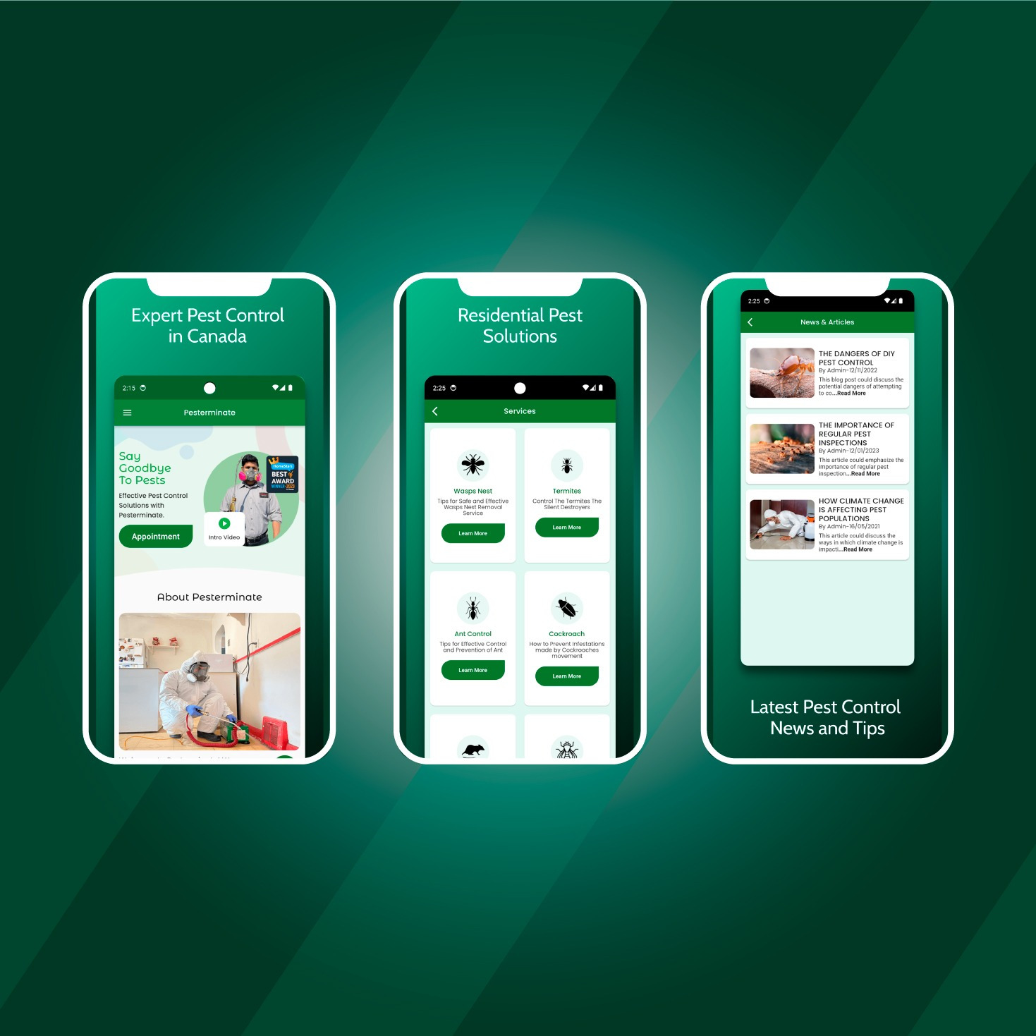 Pesterminate Apps